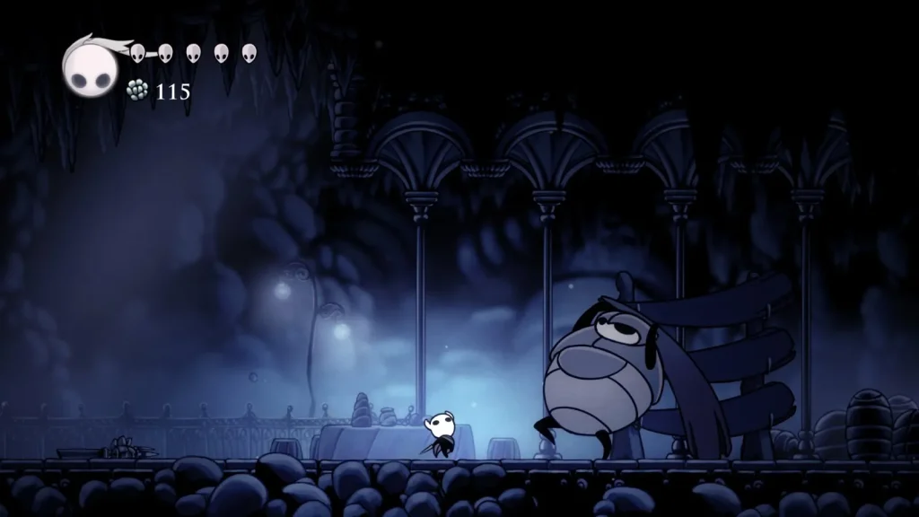 Hollow Knight combate