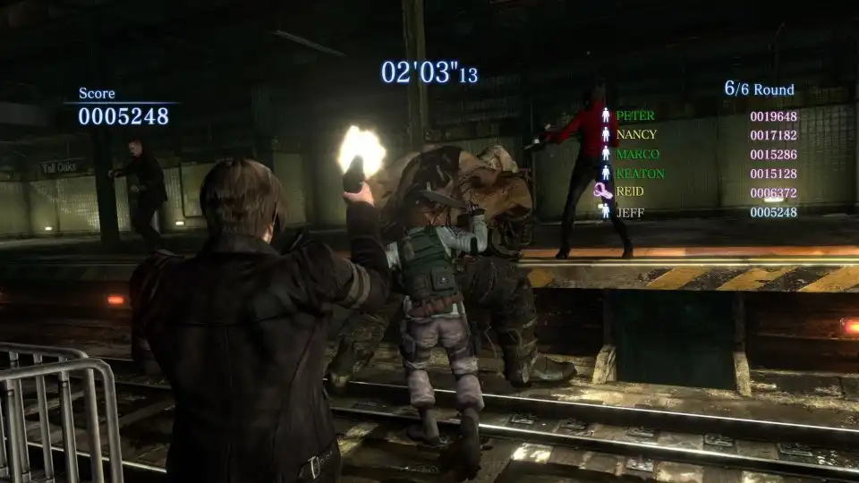 Resident Evil 6 acción cooperativa