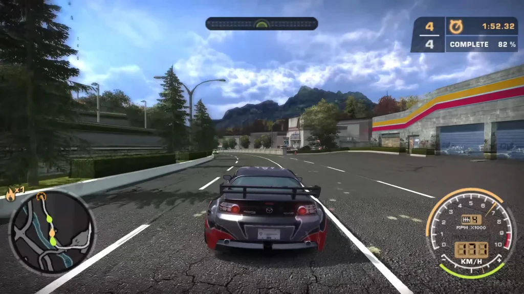 NFS Most Wanted Gameplay