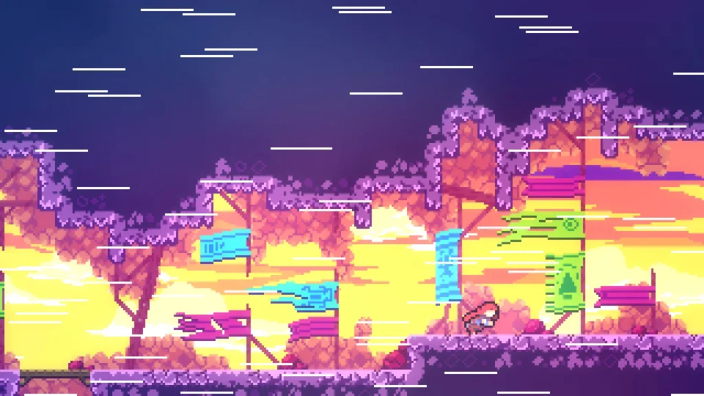 gameplay del videojuego celeste