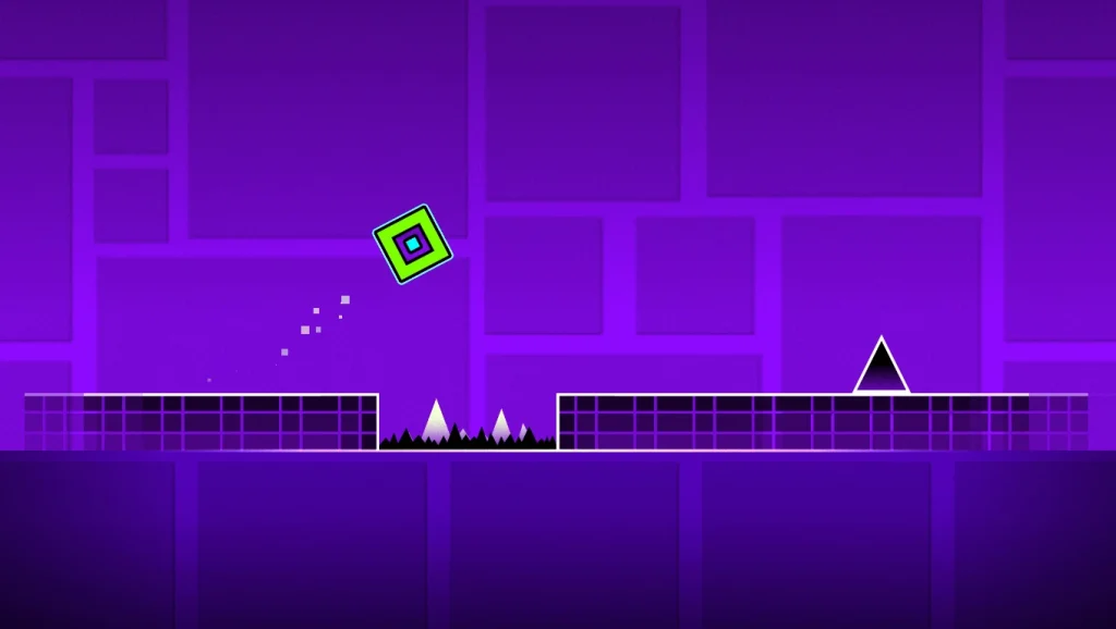 stereo madness, primer nivel de geometry dash