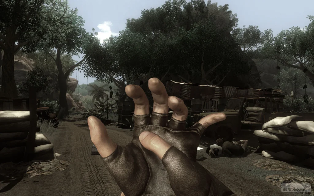 sanando una herida en farcry 2