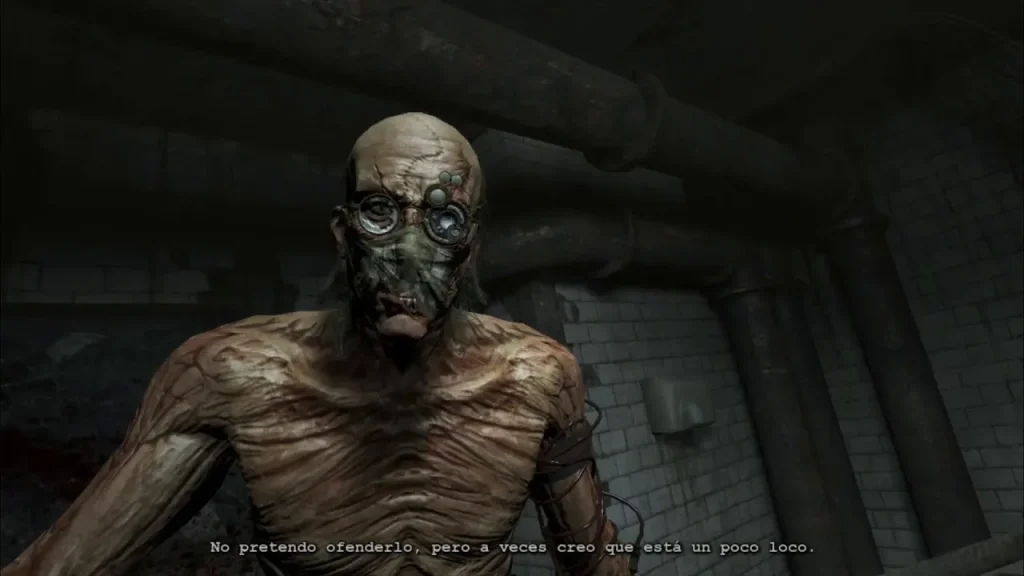 mutante del manicomio en outlast 1