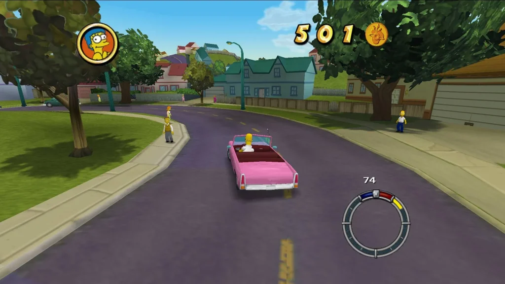 Los Simpson: Hit and Run The Simpsons Hit and Run