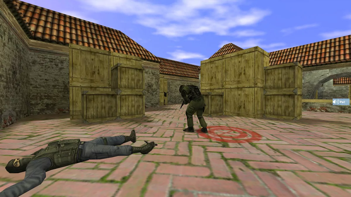 Counter Strike 1.6 No Steam desactivando una bomba mientras jugando como policias counter strike 1.6 online
