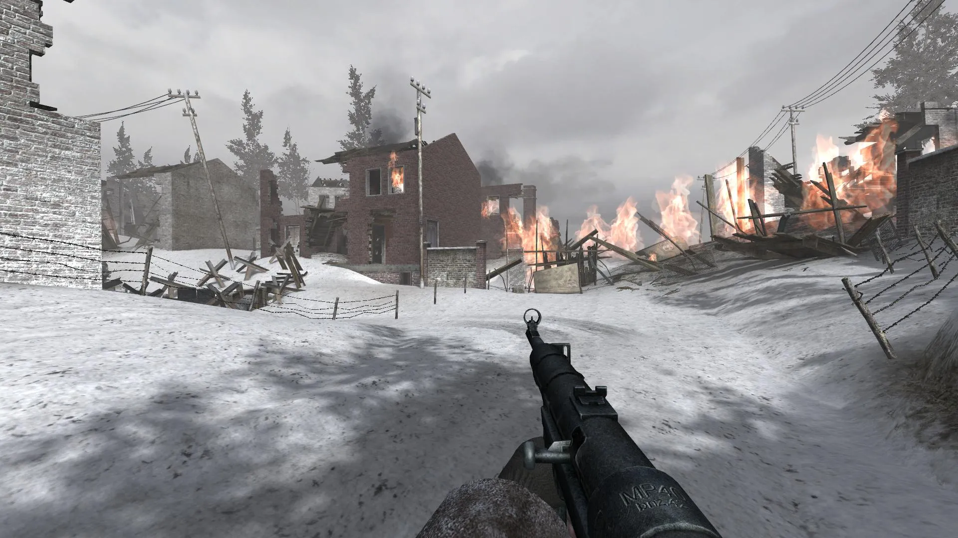 Call of duty 2 cod2 en moscu durante la cambaña de kolov