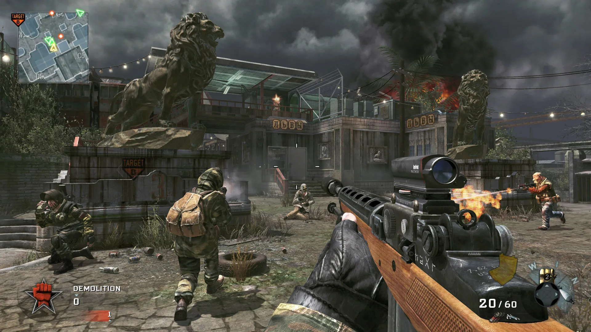 Call of Duty: Black Ops jugando black ops 1